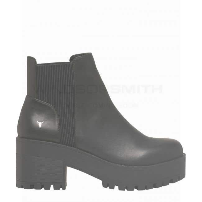 ICON BLACK LEATHER BOOTS | WOMENS BOOTS 