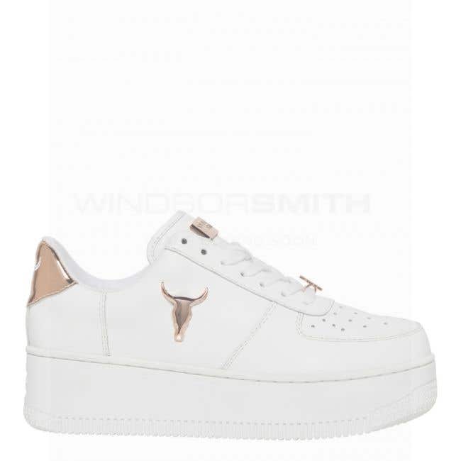 windsor smith racerr white leather