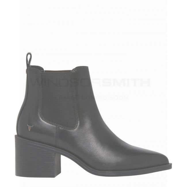 WONDER BLACK LEATHER BOOT