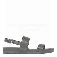 black flat summer sandal