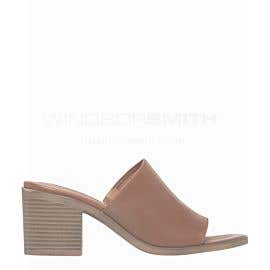 Women's tan mule sandal